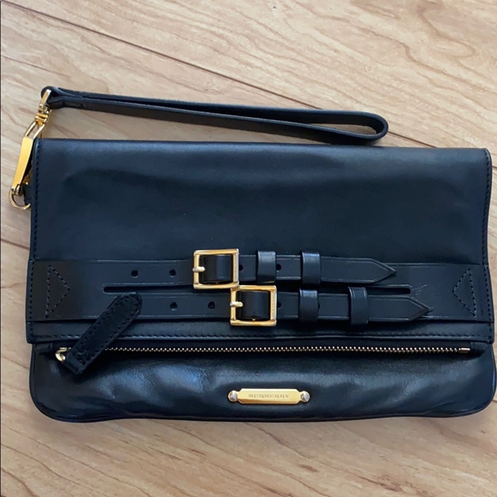Burberry Leather Clutch
